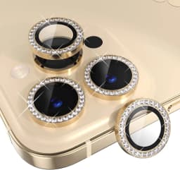 Glitter Diamond Camera Lens Protector Cover for iPhone 17 Air 16 E 16E 16Pro 15 14 Pro Max Plus 13 12 Mini 11 14Pro 13Pro
