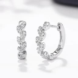Lymphatic Drainage Slimming Hoop Earring Flysmus Halolux Lymphvity Magnetotherapy Germanium Earrings Acupuncture Therapy Earring