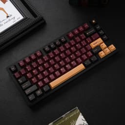 Red Samurai Mechanical Keyboard GMK Keycap Spanish French Russian Arabic Japanese Abnt2 Korean German Cherry Profile PBT Keycaps