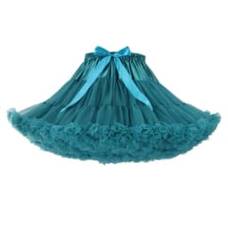 ARBXD Women Tutu Skirt Solid Fluffy Tulle Princess Ball Gown Pettiskirt Ladys Ballet Party Performance Dress for Women's Clothes