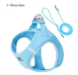 SMALL COMBINATION Small Dog Harness Leash Set Soft Reflective for Puppy Cat Harness Pet Vest Chihuaahua Sausage Outdoor Walking