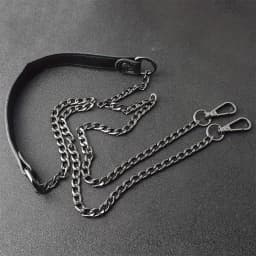 120cm Metal Bag Chain Replacement PU Bags Straps for DIY Handbag Handles Cross Body Shoulder Straps Accessories Bags Handles