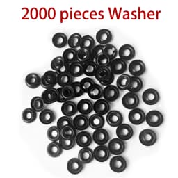 500pieces Black Oxide Finish Countersunk Finishing Washer For Kydex Sheath Screw Accessories Quick Pull Sheath Screw Parts