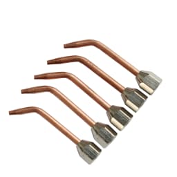 Micro Mini Gas Torch for Jewelry Welding and Soldering Kit with 5 Weld Tips for Oxygen Cylinders and Hoses (Acetylene)