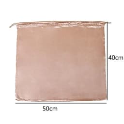 〔CC〕|1Pc Satin Handbag Dust Covers - Breathable Reusable Dust Pouches Luxury Bag Protectors