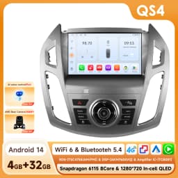 2din Android 14 Car radio for FORD Transit/Tourneo Connect 2013-2018 multimedia player 4G 8Core Autoradio 6115 Carplay Screen