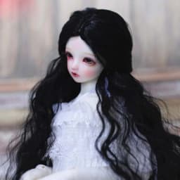 BJD Doll Wig1/3 1/4 1/6 1/8 Big Wavy Hair Many Color Wig High Temperature Wire