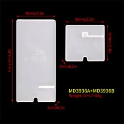 DIY Crystal Epoxy Silicone Mold Mobile Phone Stand Holder Decoration Resin Mould Phone Bracket Molds