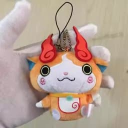 New Kawaii Cute Anime Yo-Kai Watch Mini Plush Keychain Small Pandent Kids Stuffed Toys For Children Gifts 11CM