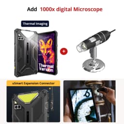 Ulefone Armor Pad 4 Ultra 5G Rugged Tablet Thermal lmaging 11800mAh 10.36" 2K 16GB + 256GB Android 14 LED Light