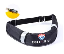 Reflective Automatic Fishing Waist Belt Type Safety Life Jacket Adult Inflatable Life Safety Belt Waist Bag for Boating 구명벨트