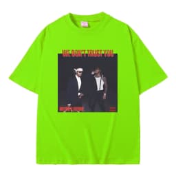 Rapper Future & Metro Boomin We Don't Trust You Album Music Merch T Shirts Men Hip Hop Kendrick Lamar Tee Male Oversized T-shirt