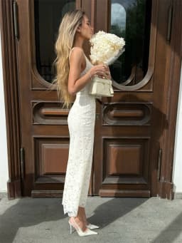 Kyoto Customized White Square Collar Wedding Dress Sleeveless Mermaid vestidos de noche Elegant Tra-length robe de mariée 2026