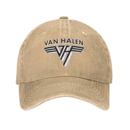 Van Halen 5150 Logo Denim Fabric Cap Casual Baseball Caps Adjustable Hat Summer Unisex Baseball Hats