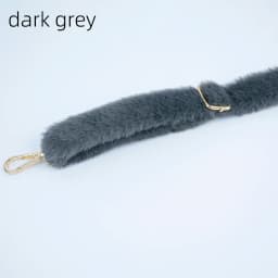 1 Pc Winter Warm Long Length Adjustable Plush Bag Strap Replacement Furry Belt for Women Shoulder Crossbody Bags Accessories