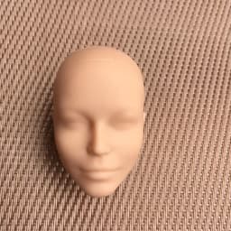 Lovely Princess Bald Head DIY Planting Long Soft Hair Doll Head Belle Snow white Baby Girl Favorite Princess Doll Part