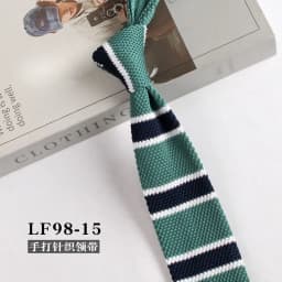 New Trendy British Casual Knitted Ties For Men Narrow Flat 6cm Width Striped Neckties College Boys Shirt Accessories Suit Cravat