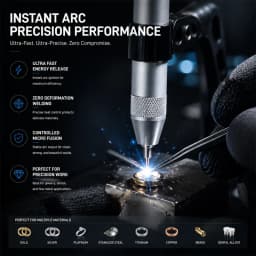 NIUPIKA ARGON ARC SPOT WELDER MACHINE PRECISION MICRO WELDING FOR JEWELRY GOLD SILVER TITANIUM DENTAL REPAIR METAL WORK PU 2027
