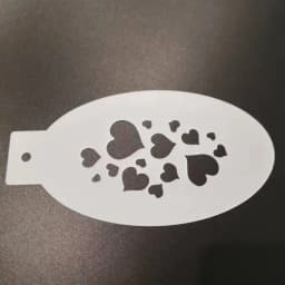 PET Stencil For Face Body Face Painting Paint Reusable Templates For Body Arts Cosplay Halloween Christmas Party