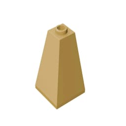 Gobricks GDS-733 ROOF TILE CORNER 2X2X3/73 compatible with lego 3685 children's DIY Educational Building Blocks Technical