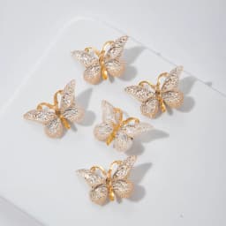 5PCS Sweet Macarons Gradient Color Cute Butterfly girl Hairpins women Headwear Princess Barrette Girls Hair Accessories