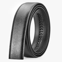 Men's Genuine Leather Cowhide Belt Without Buckle, Decorative Belt Suitable For Jeans Pants,35mm wide