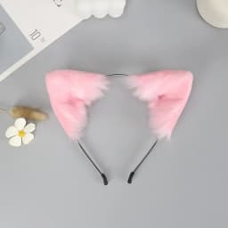 Animal Cute Plush Fox Cat Ears Gothic Headband Lolita Ears Headwear Furry Artificial Cosplay Christmas Hair Accessories