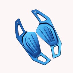 For Skoda 2020 Octavia A8 MK4 ENYAQ IV RS VRS 2021 2022 Aluminum Car Steering Wheel Shifter Paddle Extension DSG Sticker Styling