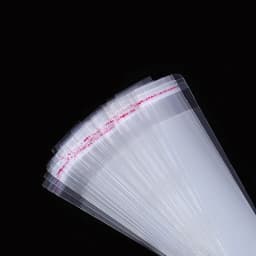 100pcs Long Transparent Plastic OPP Bags Self-adhesive Small Business DIY Pendant Necklace Bracelet Packaging Storage Pourch