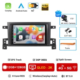 2din Car radio Android 16 For Suzuki Grand Vitara 3 2005-2010 2011-2015 Car Radio Multimedia Player GPS Carplay Androidauto WIFI