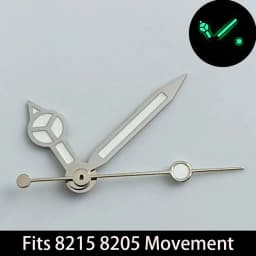 Luminous Watch Hands Blue‑Green & Green, High Quality Replacement Hands for NH35 NH36 ETA2824 2836 Miyota 8205 8215 Watch Movements