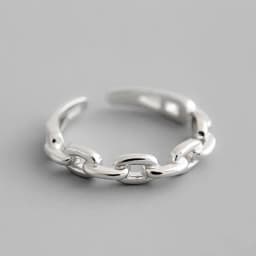 925 Sterling Silver Sanding Face Adjustable Rings For Women Ladies Elegant Luxury Quality Jewelry Accessories Jewellery