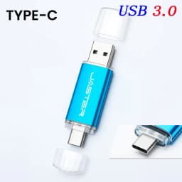 USB-C Pen Drive 128GB TYPE-C USB 3.0 Flash Drive 64GB Colorful USB3.0 Memory Stick High Speed Pendrive 32GB Blue Red Green Black