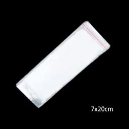 100pcs mix size Opp Self-Stick Hanging Transparent Packaging Bracelets Earrings Necklaces Gift Bags for Jewelry Box Package