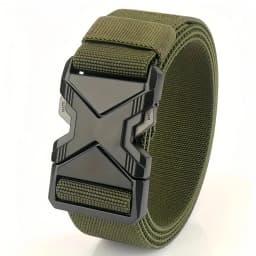 New Quick Release Pluggable Buckle Sports Belt Breathable ElasticMen Belts For Men Elastic Pants Belt