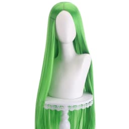 40 Inch Colored Anime Long Straight Center Split Bangs Women's Synthetic Wig Suitable for Holiday Parties, Halloween Ball Role-P