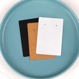 50 Pcs 6X9cm New Pattern Rectangle Earrings Jewelry Display Kraft Paper Card With Or Without Bags Wholesale Packaging Supplier
