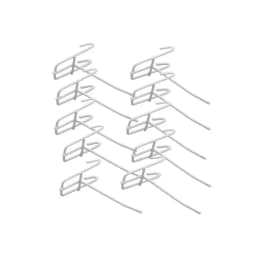 10Pcs Reusable Mesh Panel Hangers Metal Wear-resistant Storage Hook Removable Universal Net Panel Hooks Store Storage Display
