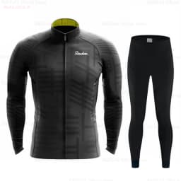 New Raudax Breathable Long Sleeve Cycling Jersey Set Mountain Bike Clothing Autumn Bicycle Jerseys Clothes Maillot Ropa Ciclismo