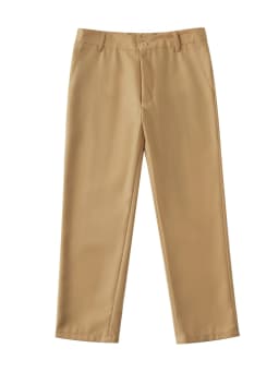 Tween Boy Back To School Season Black Single Breasted Long Pants, Boy Youth School Uniforms