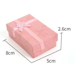 Wholesale 24pcs Assorted Colors Jewelry Sets Display Box Necklace Earrings Ring Box 5*8*2.5cm Packaging Gift Box mixed