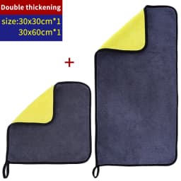 1/3/5Pcs Microfiber Cleaning Towel Car Cleaning Cloths Professional Detailing Car Drying Microfiber Towel Wash Towel Accessories