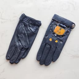 Women's Summer Leather Full Finger Gloves Unlined Thin Fashion Spring Autumn Motorcycle Riding Sheepskin Driving