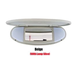Car Sun Visor Sunshade Panel Housing Vanity Mirror Cover For MINI Cooper S One D JCW R55 R56 R57 R59 R60 Interior Accessories