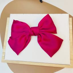 Big Hair Bow Ties Hair Clips Satin Two Layer Butterfly Bow For Women Bowknot Hairpins Trendy Girls Hair Accessories Barrettes
