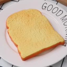 Stretch Squeezing Simulation Bread Squeeze Toy Fake Food Model Simulated Food Breakfast Squeeze Sensory Toys Toast Cake Elastic