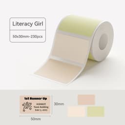 3 Rolls NIIMBOT B21 B3S B1 B31 Thermal Label Clothing Price Food Self-adhesive Tag Waterproof Smart Office Pocket Printer Label