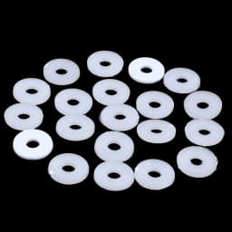 20Pcs Airless Spraying Machine Extension Rods Gaskets Nylon Spacers