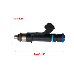 Artudatech 1PCS PETROL ENGINE FUEL INJECTOR 24420543 fIT VAUXHALL 1.0 1.2 1.4 0280158181
