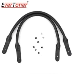EverToner 2Pcs Detachable Tote PU Leather Replacement Handles Straps Handbags Shoulder Bag Accessories